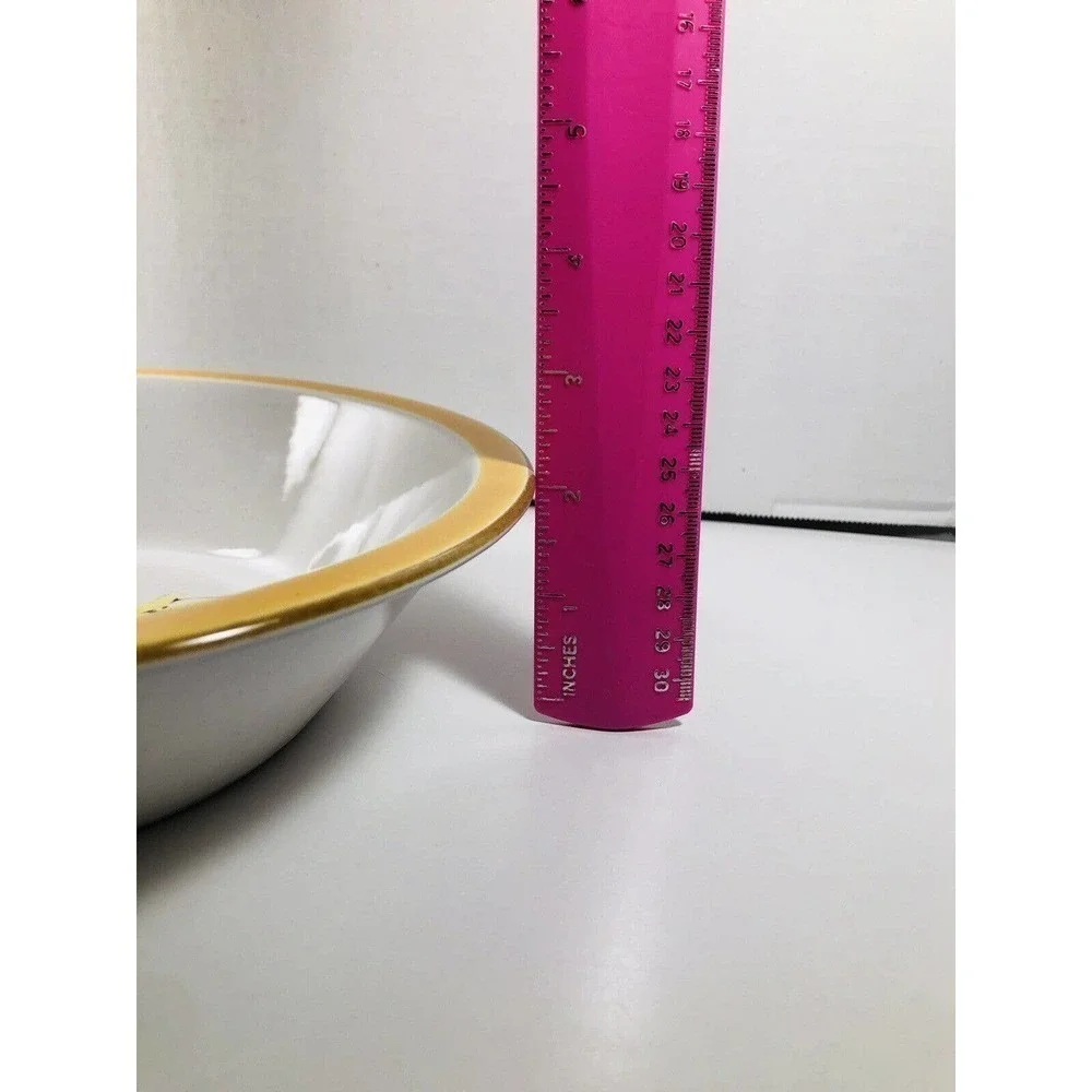 Endura By Wellin Serving Bowl Orange Poppies Wild Flower